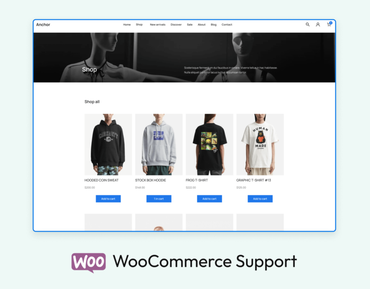 E-commerce Support