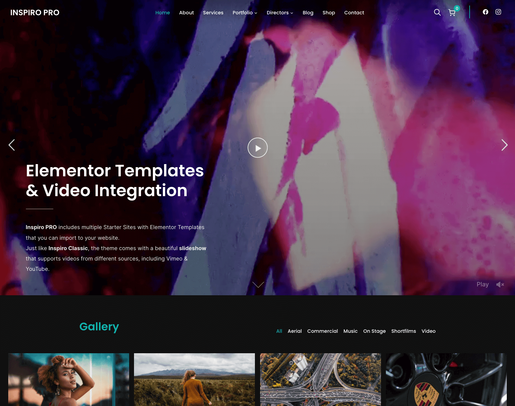 Inspiro PRO - the best Elementor theme