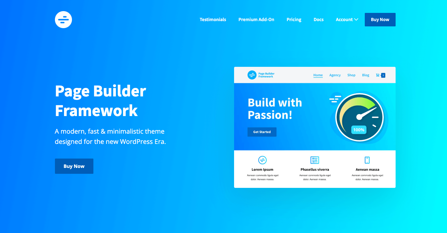 Page Builder Framework