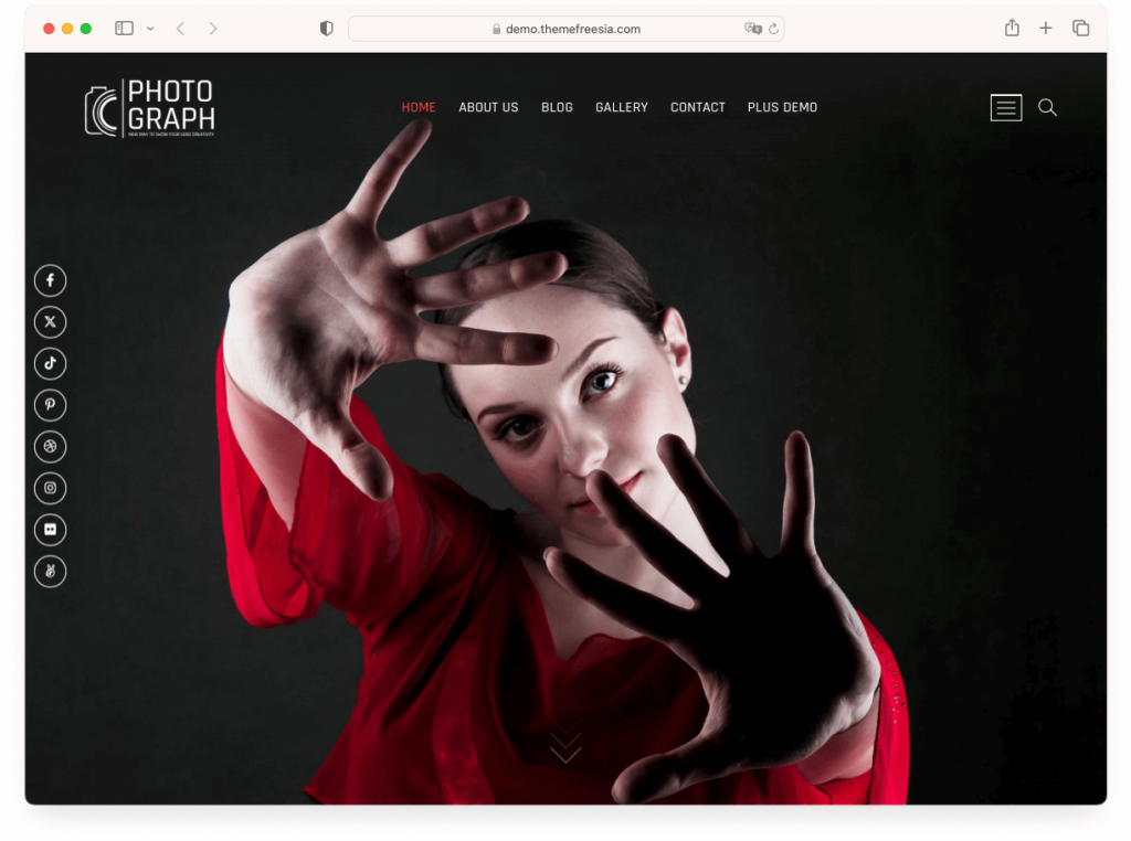 Photograph - a WordPress theme for photographers