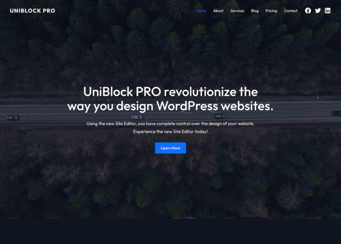 UniBlock PRO - Best WordPress Block Theme