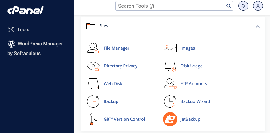 cPanel File Manager