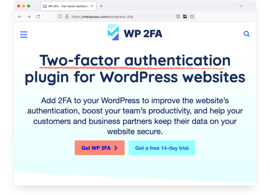 WP 2FA Plugin