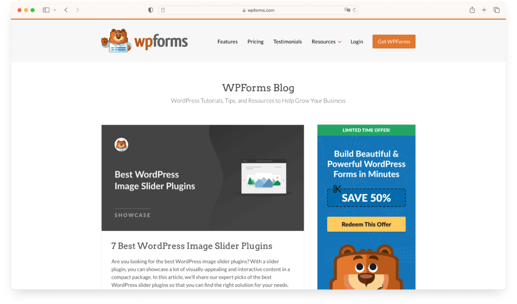 WPForms Blog